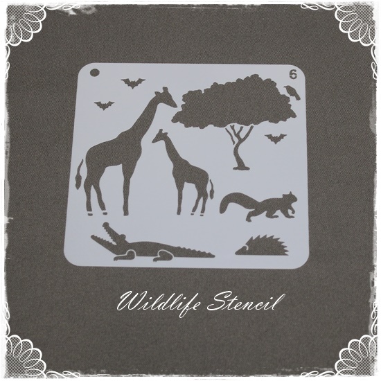 Wildlife Stencil