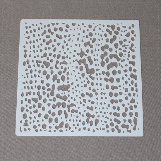 Reptile Pattern Stencil