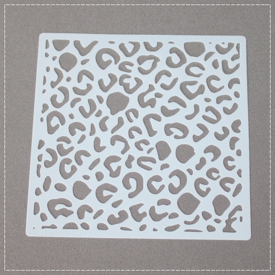 Leopard Pattern Stencil