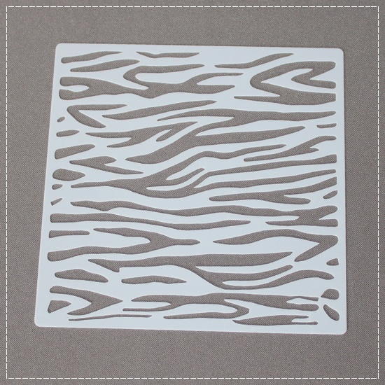 Zebra Pattern Stencil