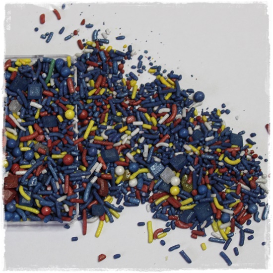 Sprinkles – Blue & Red