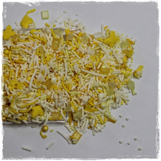 Sprinkles – Yellow & White