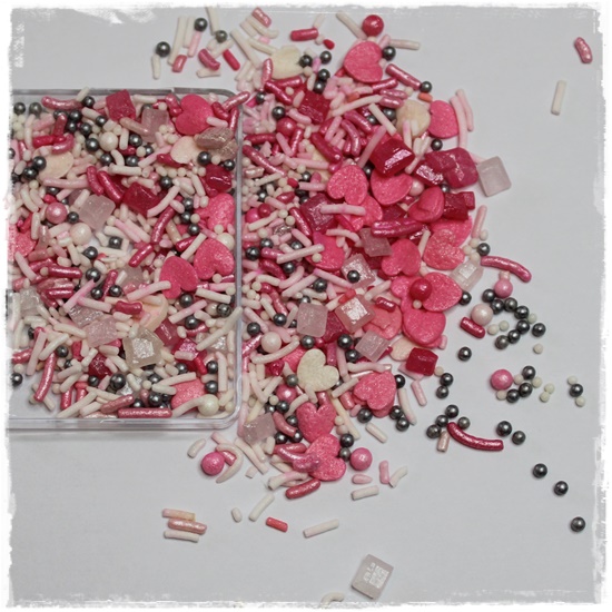 Sprinkles – Pink Hearts