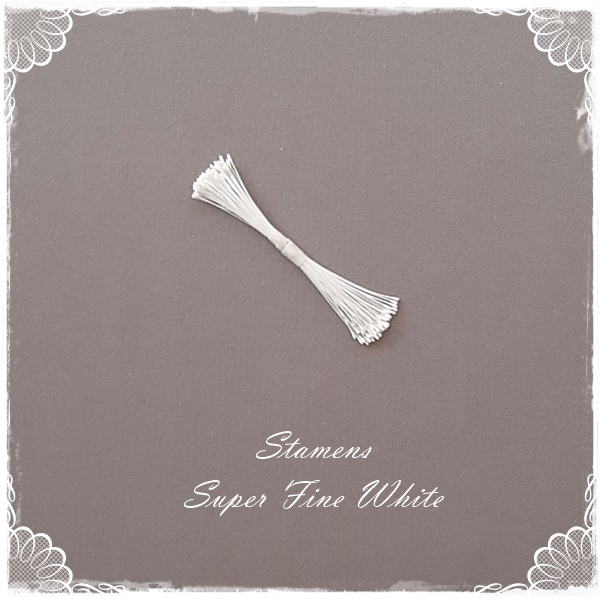 Stamens-Super Fine (White)