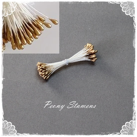 Peony Stamens – Gold