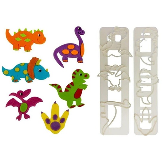 Dinosaur Tappit Cutters