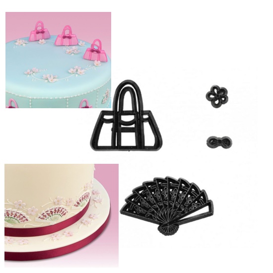 Cutters Handbag & Fan Set – Patchwork