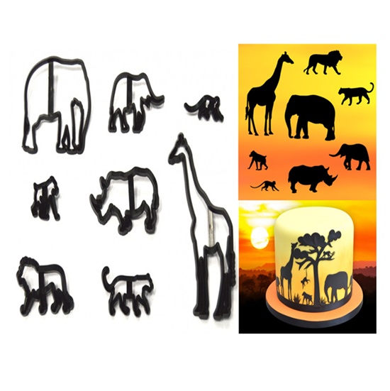 Wildlife Animal Patchwork Cutters