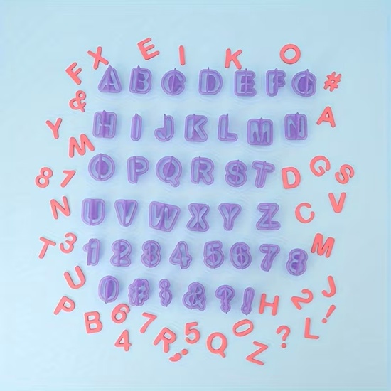 Alphabet and Numbers Cutters