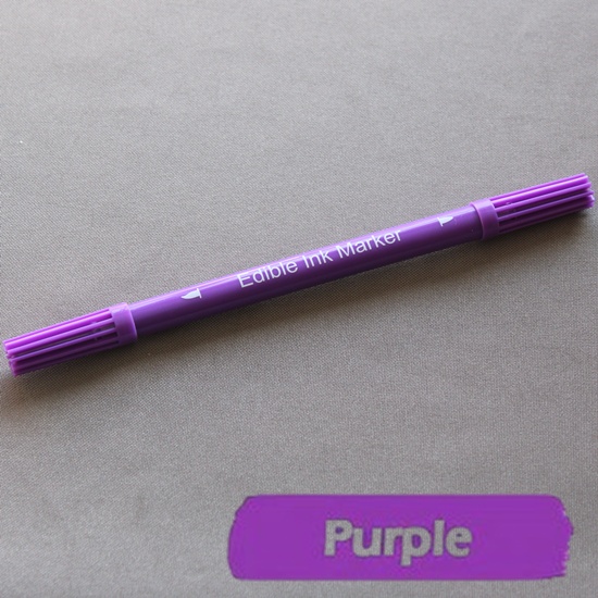 Edible Pen – Dual Tip – Purple