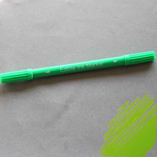 Edible Pen – Dual Tip – Green