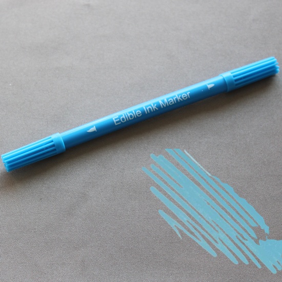 Edible Pen – Dual Tip – Blue