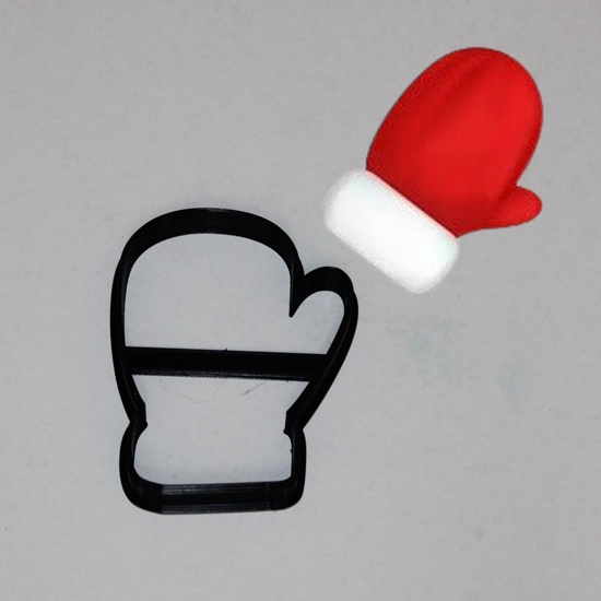 Santa Glove Cookie Cutter