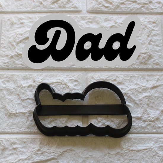 Dad Cookie Cutter