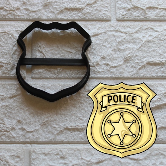 Badge Cookie Cutter
