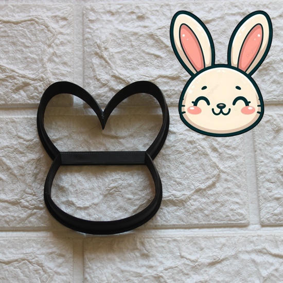Bunny Face Cookie Cutter