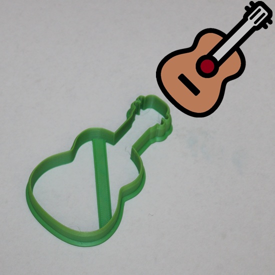 Guitar Cookie Cutter