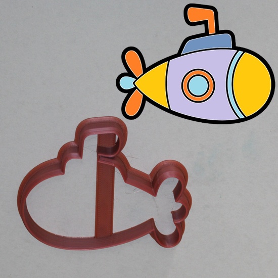 Submarine Cookie Cutter
