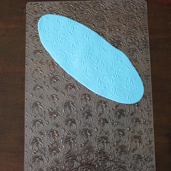Rose Pattern Impression Mat