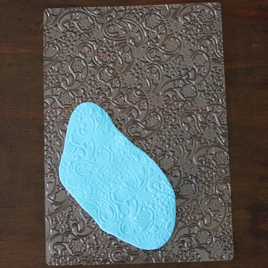 Paisley Pattern Impression Mat