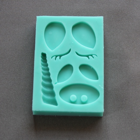 Unicorn Horn, Ears, Eyes & Nose Mould