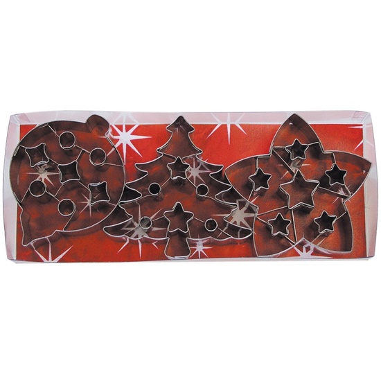 Christmas Cookie Cutters – 3 Piece
