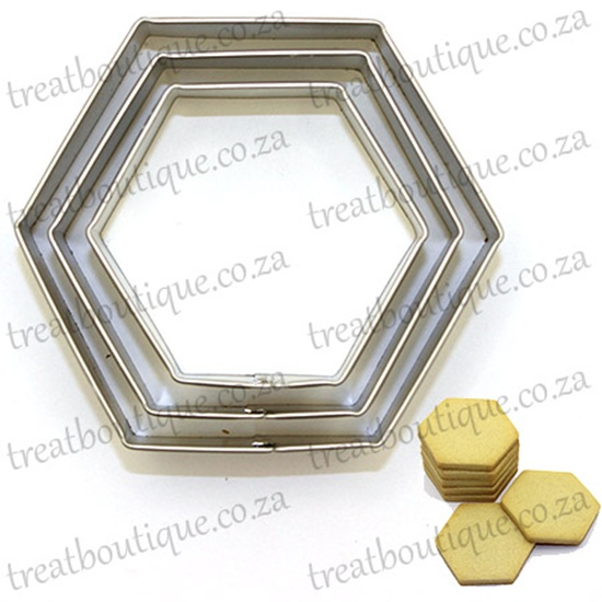 Hexagon Set Cookie Cutters